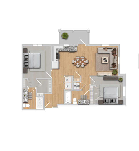 Cedar Floor Plan